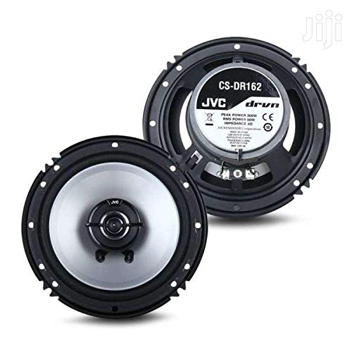 2 Pairs Of Jvc Cs Dr162 Dr Series 6.5 Inch 2 Way Coaxial Speakers (300 Watts Peak)   4 Speakers + Free Gravity Phone Holder