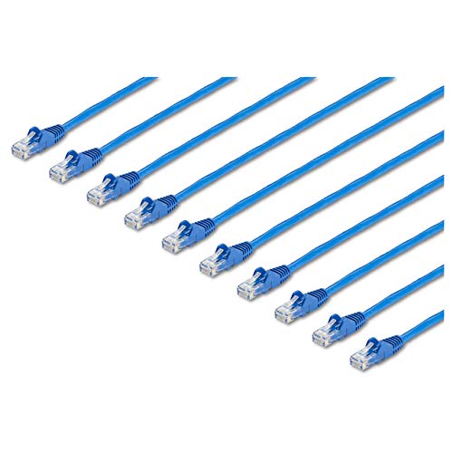 1 Ft. Cat6 Cable Pack   Blue