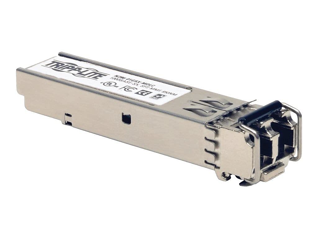 Tripp Lite Sfp Transceiver Mm Fiber 1000Base Sx, Cisco Compatible, Glc Sx Mmd, Ddm, Mmf, 850Nm, 550M, Lc (N286 01Gsx Mdlc)
