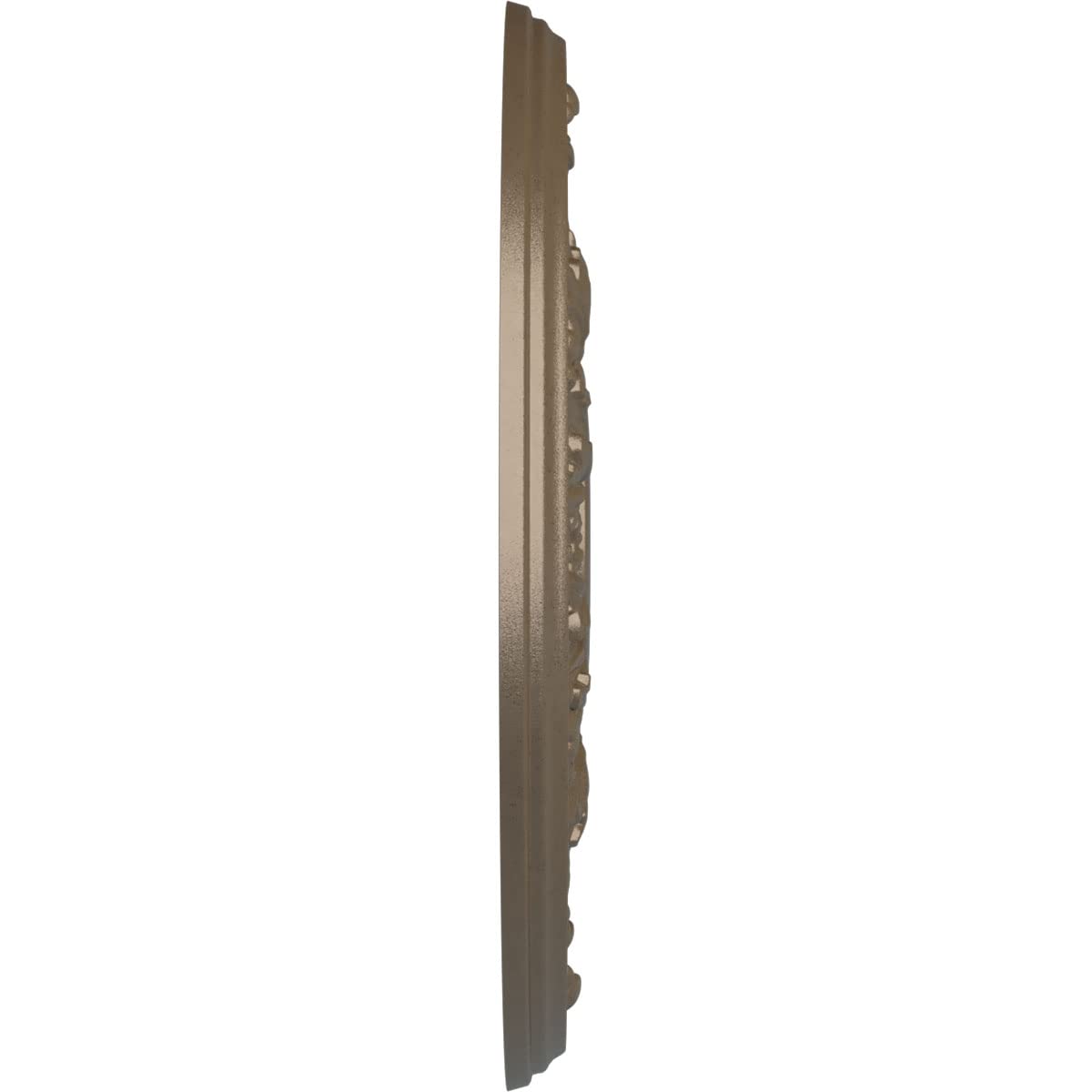 Ekena Millwork Cm16Apwss Apollo Ceiling Medallion, 16 1/2''Od X 3 5/8''Id X 1 1/8''P, Hand Painted Warm Silver