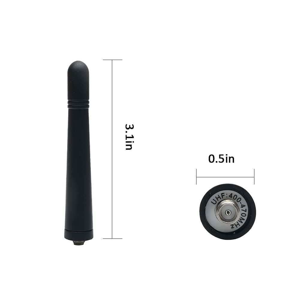 Bvmag Kra 23 Uhf 400 470Mhz Stubby Antenna For Kenwood Tk 380 Tk3170 Tk 3180 Tk 390 Tk 3140 Tk 3160 Tk 3360 Tk 3202 Tk 3207 Tk 3