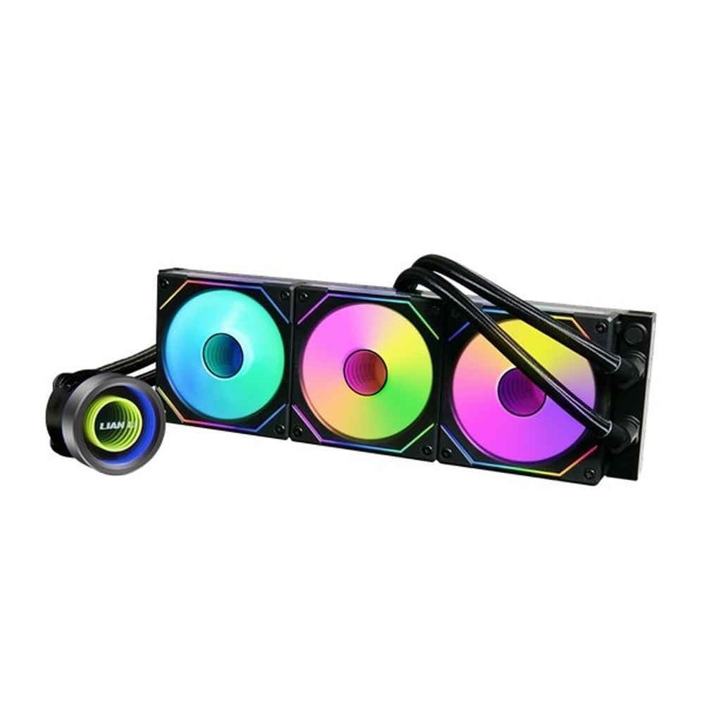 Lian Li Galahad II Trinity SL-INF ARGB Triple Fan Liquid Cooling Kit - Black