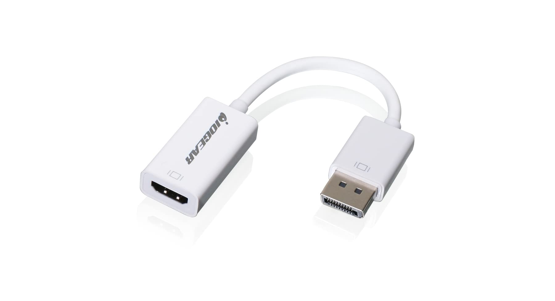 Iogear 2-Port Hd Cable Kvm With Displayport Adapters (Gcs62Hdpkit)