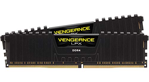 Corsair Vengeance Lpx 16Gb (2 X 8Gb) Ddr4 3000 (Pc4-24000) C16 1.35V Desktop Memory - Black Pc Memory