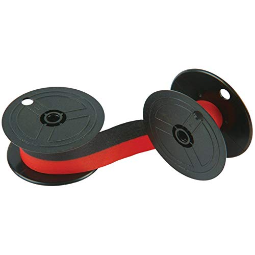 Porelon 80Brc 2 Replacement Nylon Ribbons, Black/Red, Pack Of 2