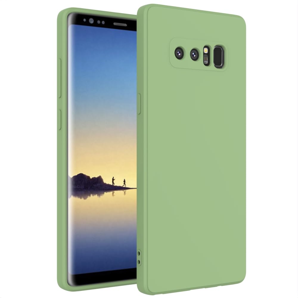 Wogroo For Samsung Galaxy Note 8 Case Green, Scratch Resistant With Soft Touch, Slim Thin Phone Cover For Samsung Galaxy Note 8
