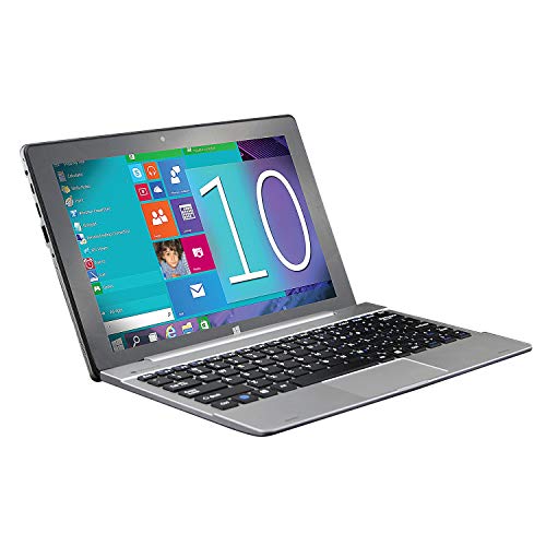 Supersonic Sc-1032Wkb 10.1'' Touchscreen 2 In 1 Notebook - 1280 X 800 - Atom X5 X5-Z8350-2 Gb Ram - 32 Gb Flash Memory