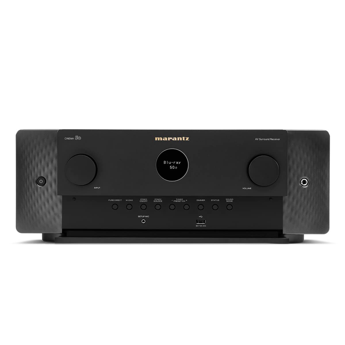 Marantz Cinema 50 9.4 Ch Receiver (110W X 9)   4K/120 And 8K Home Theater Receiver (2022 Model), Built In Bluetooth, Wi Fi & Heo