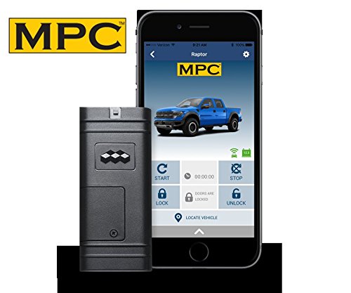Mpc Remote Starter With Smartphone Control For 2019 2024 Toyota Rav4 |Gas| |H Key| Smartphone Or Factory Key Fob Activated   Fir