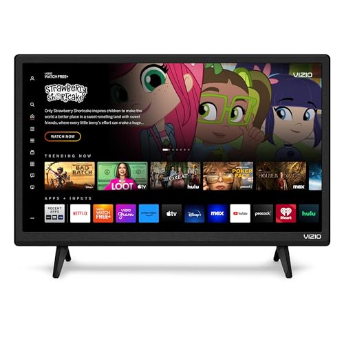Vizio 24 Inch D Series Full Hd 1080P Smart Tv With Apple Airplay And Chromecast Built In, Alexa Compatibility, D24F J09, 2022 Model