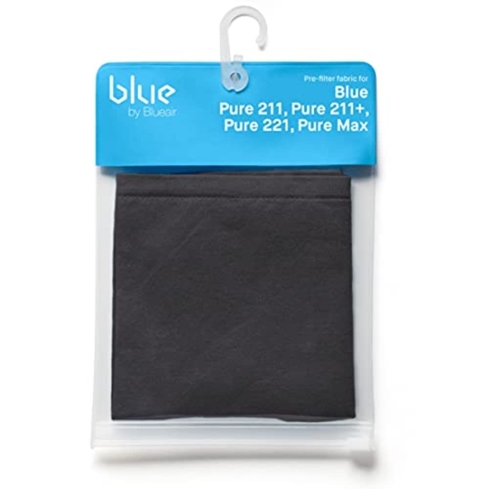 Blueair Blue Pure 211+ Dark Gray Pre-Filter, Washable Fabric Traps Pollen, Pet Hair & Dust, Dark Shadow