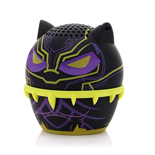 Bitty Boomers Marvel Black Panther Blacklight   Mini Bluetooth Speaker