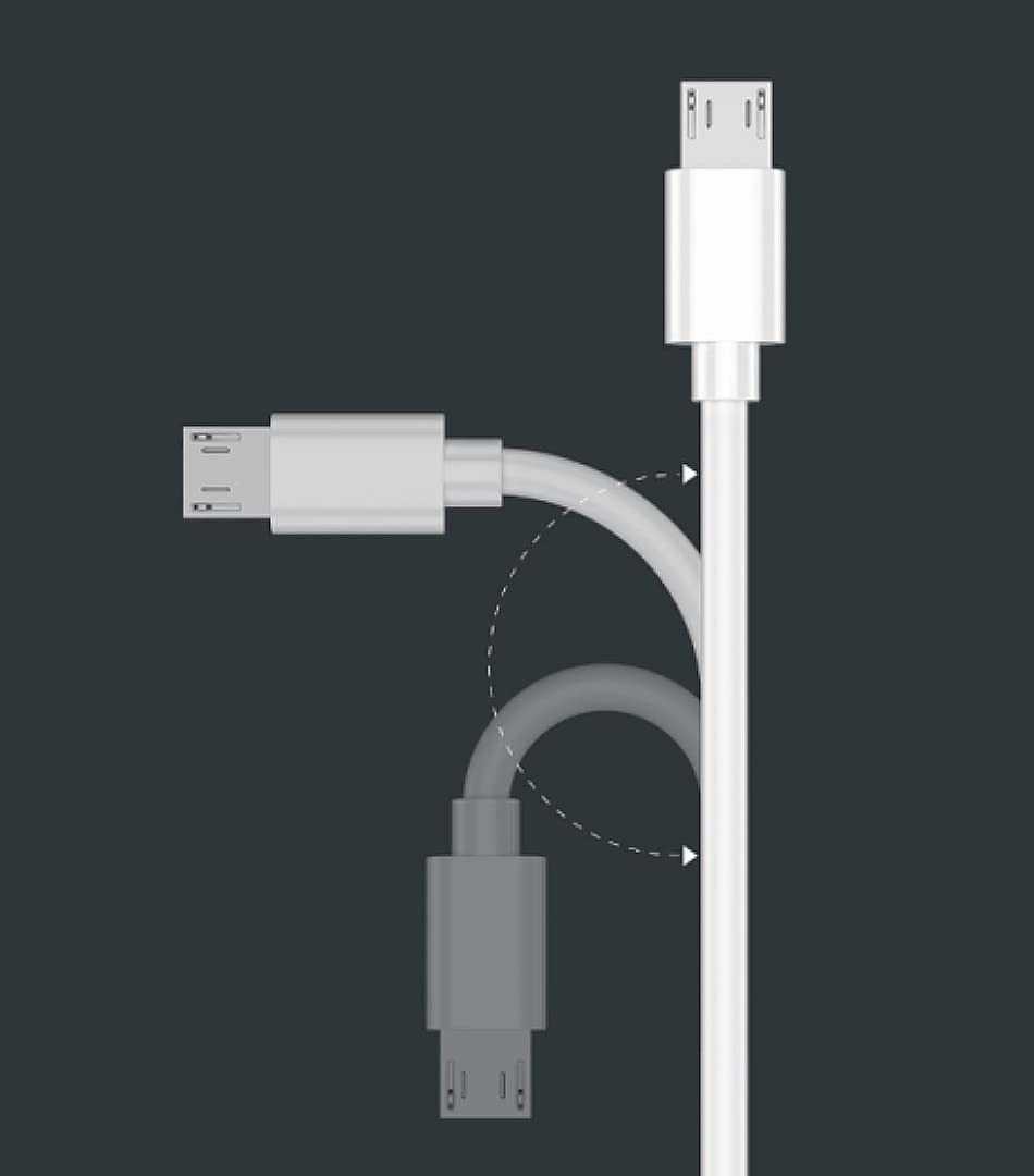 Qjin 6.5Ft Micro Usb Charging Cable For Kindle Oasis 10Th Gen, Kindle 10Th Gen, Kindle Paperwhite 7Th Gen And Other Micro Usb Po