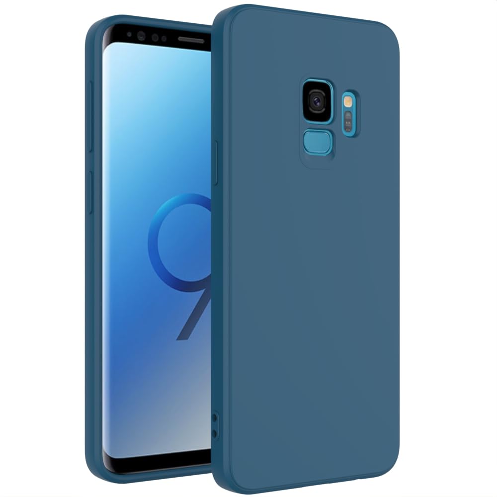 Wogroo For Samsung Galaxy S9 Case Dark Blue, Scratch Resistant With Soft Touch, Slim Thin Phone Cover For Samsung Galaxy S9
