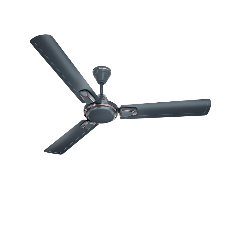 Crompton Surebreeze Optimus 1200 Mm (48 Inch) Ceiling Fan (Shimmer Carbon) Star Rated Energy Efficient Fans,Multicolor
