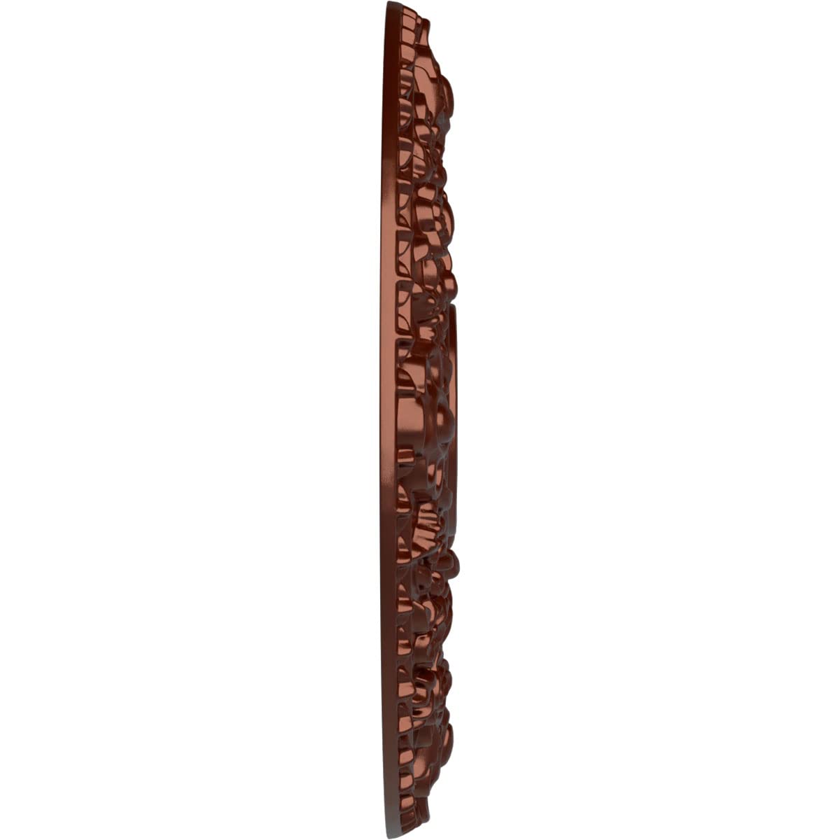 Ekena Millwork Cm18Roacs Rose Ceiling Medallion, 18 Od X 3 1/2 Id X 1 1/2 P, Antique Copper
