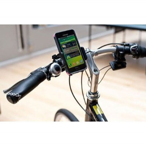 Xenda Universal Rotating Bicycle Mount Bike Handlebar Cell Phone Holder For Samsung Infuse 4G I997   Samsung Gravity Smart   Sam