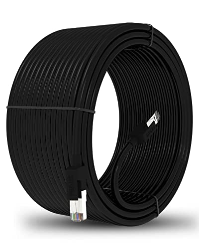 Fedus 20 Meter Heavy Duty Outdoor Cat6 Cable Weatherproof/Uv Resistant 10000Mbps Ethernet Cable Suitable For Direct Burial Insta