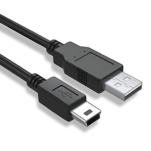 Rodmed 5 Pin Mini Usb Cable (100 Cm) Usb 2.0 Type A To Mini B Cable Compatible With Gopro Hero 3+, Ps3 Controller, Mp3 Player, D