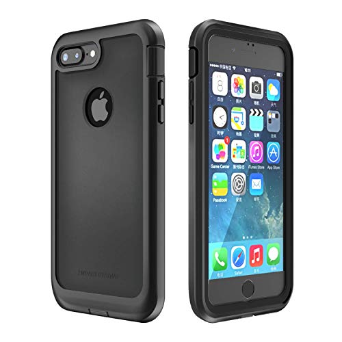 Impactstrong Iphone 7 Plus/Iphone 8 Plus Case, Ultra Protective Case With Built In Clear Screen Protector Full Body Cover For Ip