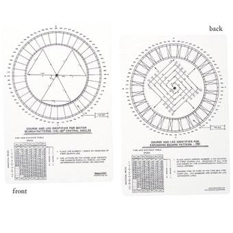Weems & Plath Marine Navigation Course And Leg Identifier For Search And Rescue