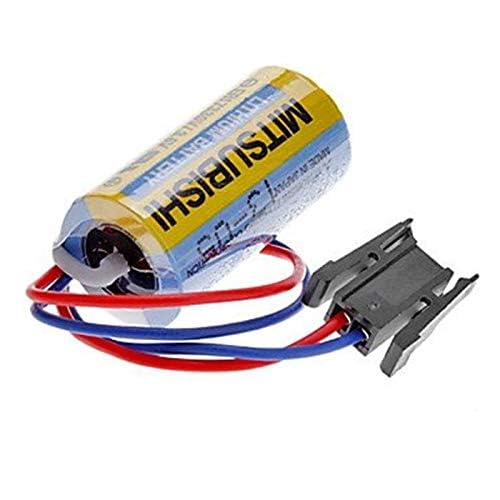 Mitsubishi A6Bat Er17330V 3.6V 2000Mah Lithium Industrial Battery W/Plug