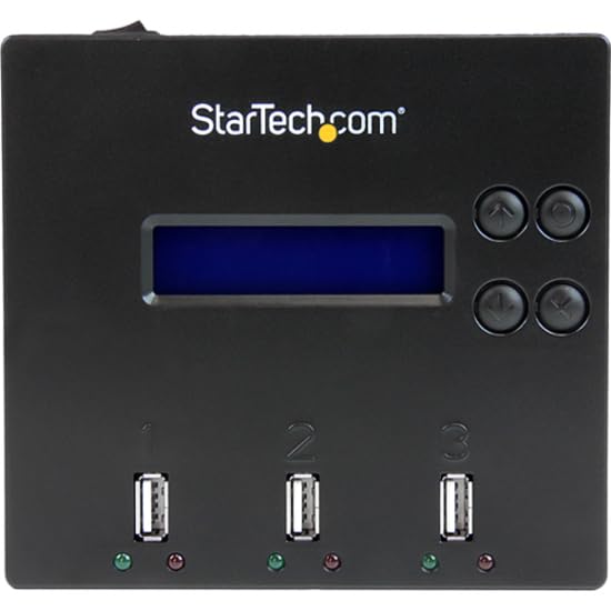 Startech.Com 1:2 Standalone Usb Duplicator And Eraser - Memory Stick Cloner - Usb 2.0 Flash Drive Copier/Thumb Eraser (Usbdup12)