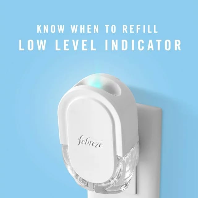 Febreze Plug Air Freshener Refills, Limited Edition Fresh Harvest Pumpkin Scent, (2 Count, 1.75 Oz)