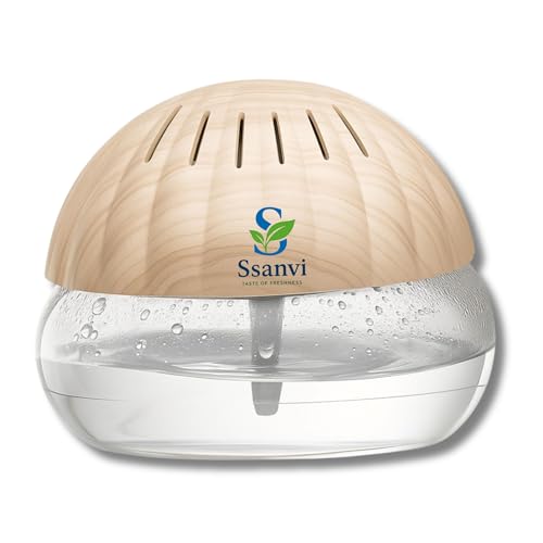 Ssanvi Hygiene Portable Room Air Purifier And Humidifier Revitalizer (24 X 24 X 21 Cm) 750 Ml (Wooden, 750 Ml)