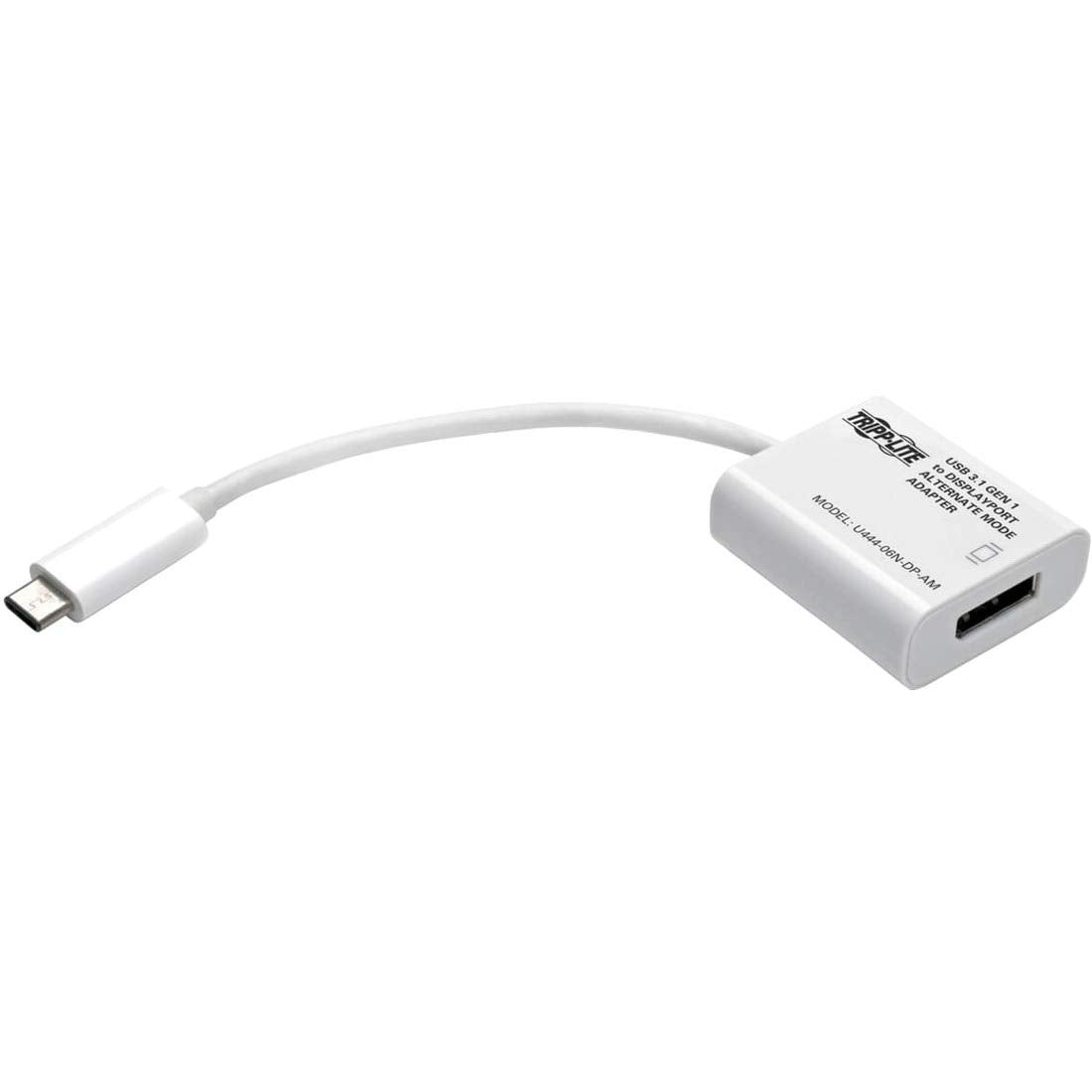 Tripp Lite USB C to DisplayPort Video Adapter Converter 4Kx2K M/F, Thunderbolt 3 Compatible, USBC to DP, USB TypeC, USB Type C