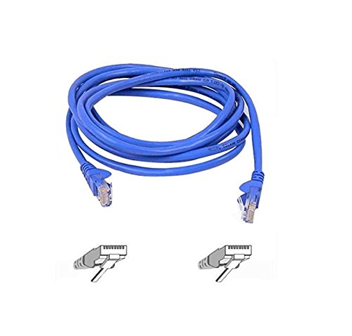 Belkinponents 15Ft Cat5E Patch Cable Utp Blue Pvc Jacket 24Awg T568B 50 Micron Gold Plat