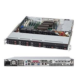 Supermicro Superchassis 560 Watt 1U Rackmount Server Chassis, Black Cse 113Mtq 563Cb