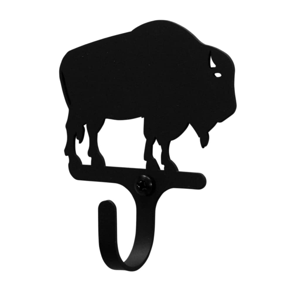 Village Wrought Iron Buffalo Magnet Hook