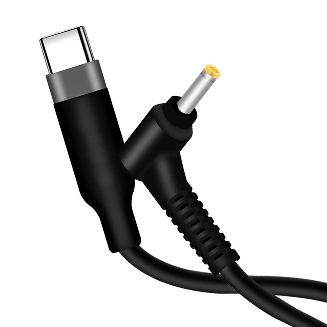 Toptekits Type C Usb-C To Dc 4.0 X 1.7Mm Male Power Jack Extension Charging Cord, Support 36W/12V Pd Charger Cable Plug Converte