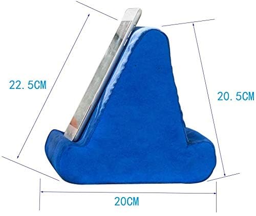 Pillow Foam Laptop Tablet Lapdesk Multifunction Tablet Stand Holder Stand Lap Rest Cushion For Ipad With Bag (Royal Blue)