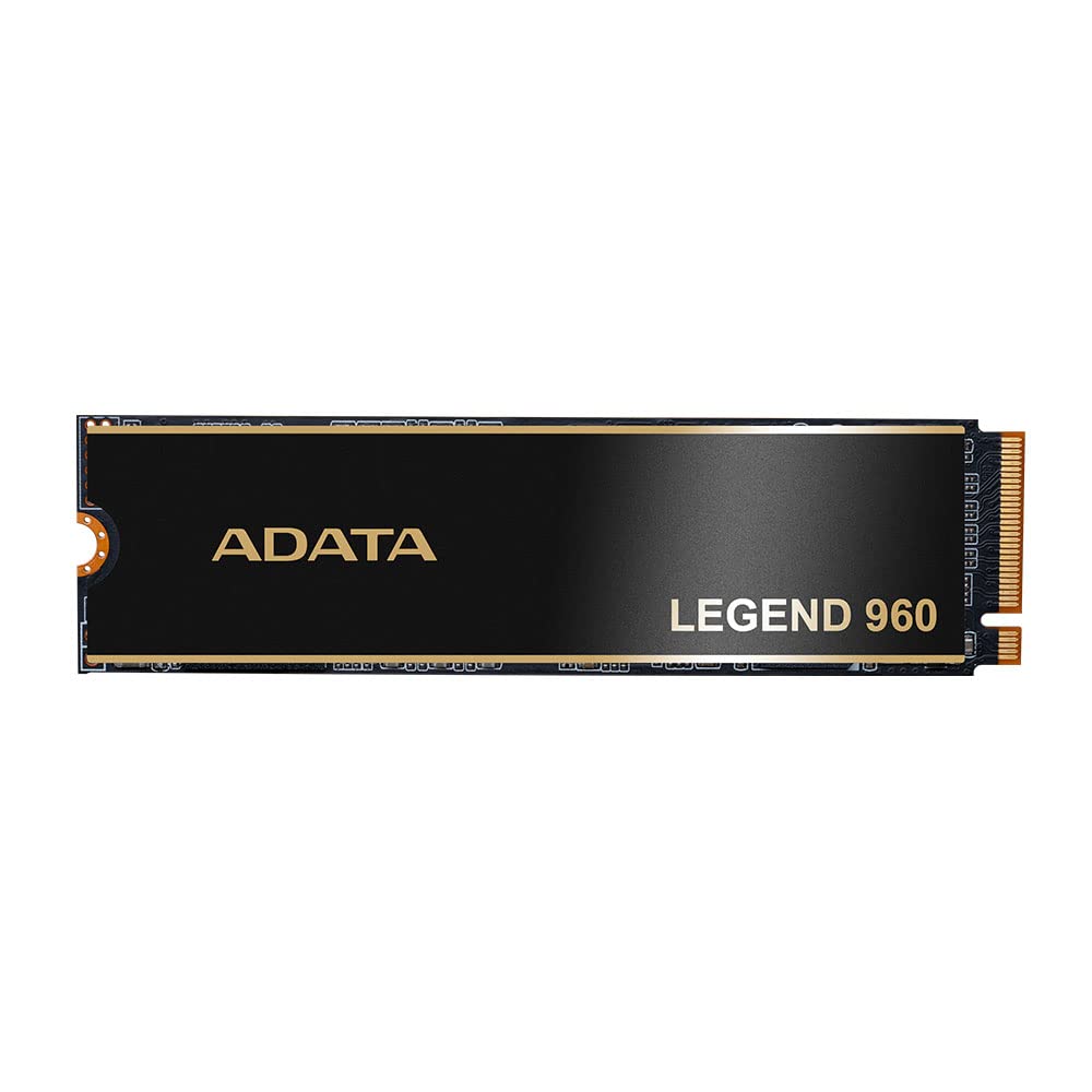 Adata Legend 960 1Tb Pcie Gen4 X4 Nvme 1.4 M.2 Internal Gaming Ssd Up To 7,400 Mb/S (Aleg 960 1Tcs)