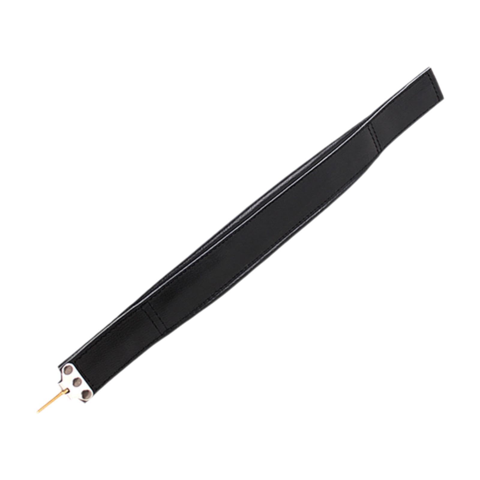 TRENDIVIBE Accordion Bass Left Hand Strap PU Leather for Electric Guitar Banjo Supplies 50cm