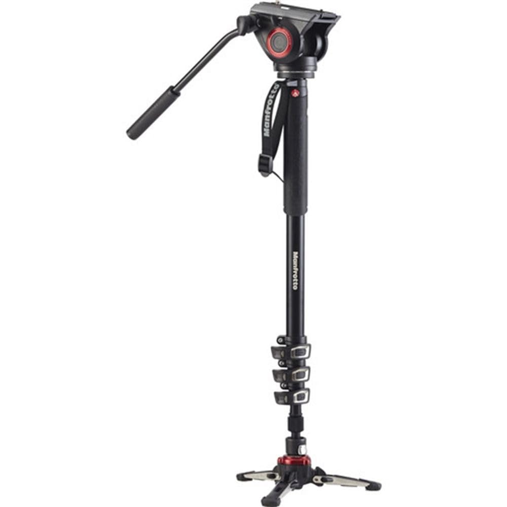 Manfrotto MVMXPRO500 Monopod, XPRO Fluid Video Monopod, Includes Fluid Head MVH500AH Equivalent, Aluminum