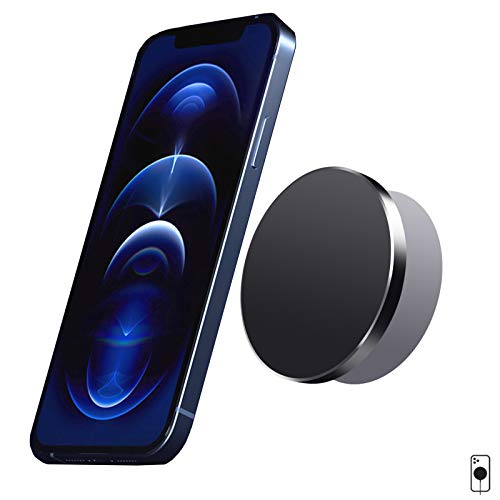 Kuaguozhe Sticky Magnetic Wall Mount For Magsafe Case/Magsafe Wallet/Iphone 14 13 12 Pro Max Plus Mini, Adhesive Wall Mount Hold