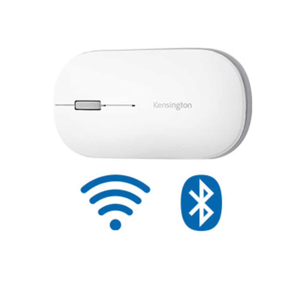 White Suretrack Wireless Mouse