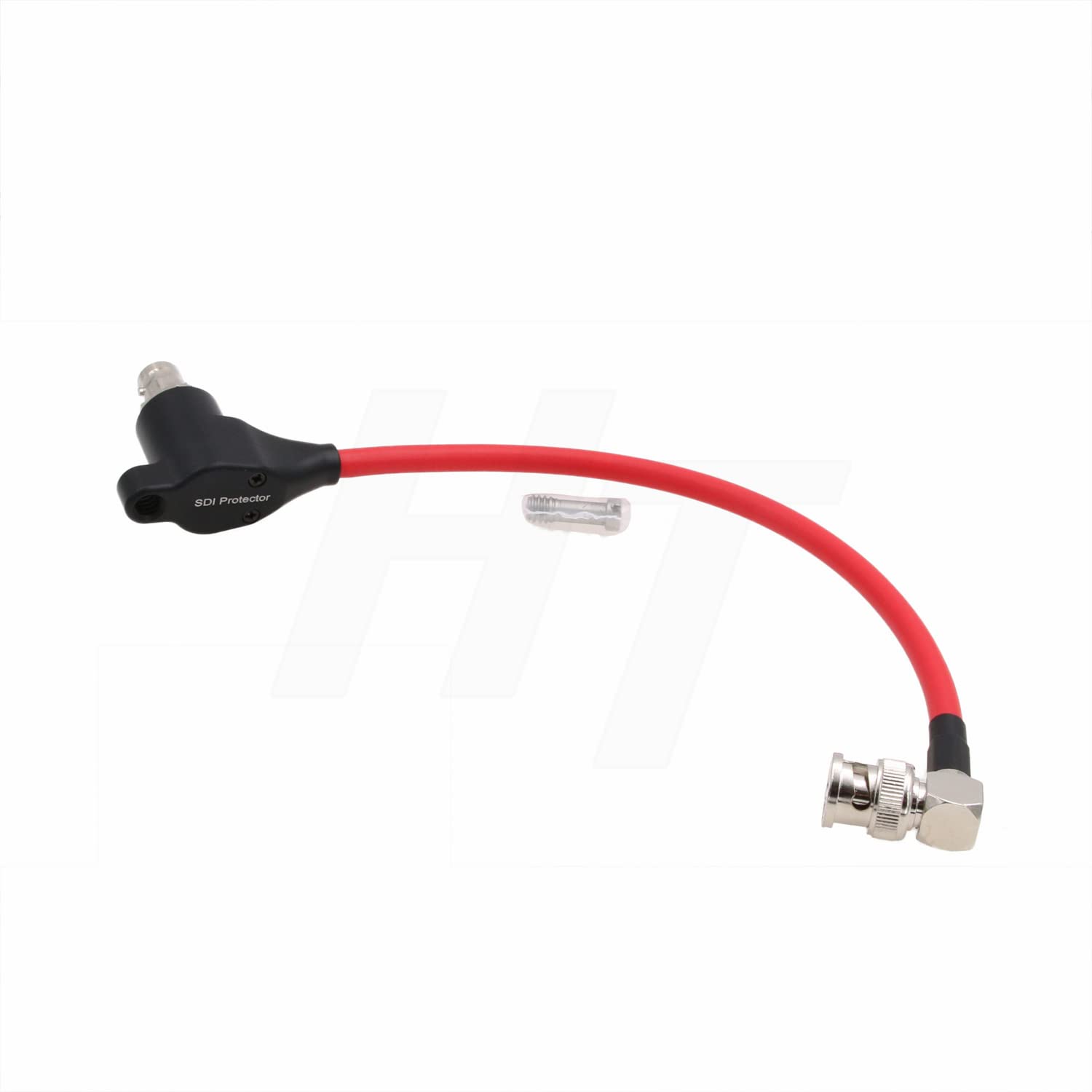 Hangton 12G 3G Hd Sdi Protector Surge Over Voltage Circuit Protection 90 Degree Right Angle Bnc Cable For Red Komodo Alexa Black
