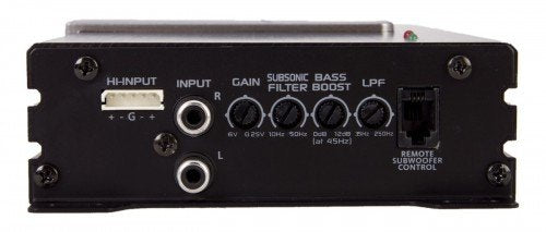 Soundstream Pn1.650D 650W Monoblock Picasso Nano Class D Amplifier,Black & Silver