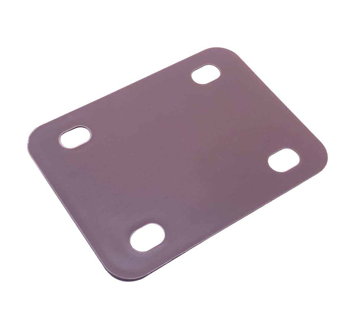 Tuoren Guitar Neck Shims 3Pcs 0.25, 0.5, And 1Degree Nylon Gasket For Guitar And Bass Bolt-On Neck Repair 3 X 2.2Inch (Brown)