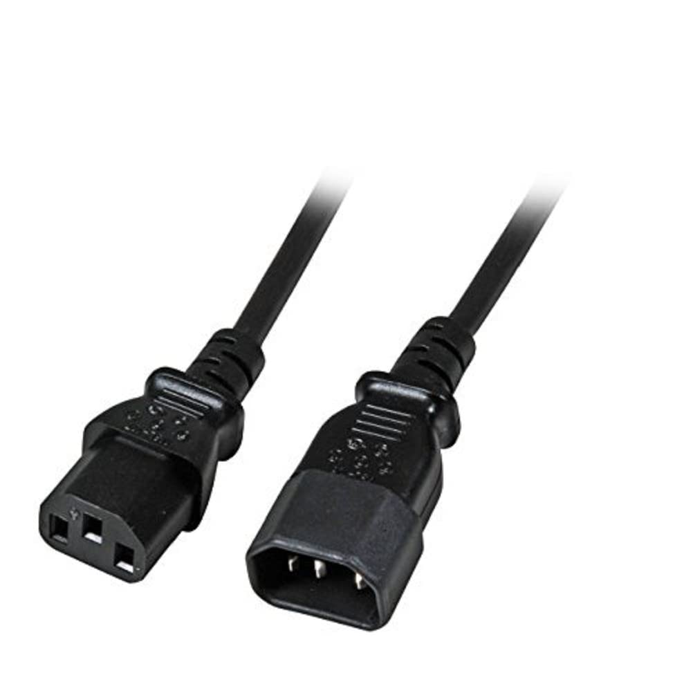 EFB EK503.0.5 Electronic Cold Device Extension C14 180 - C13 180 0.5 m 3 x 0.75 mm Black