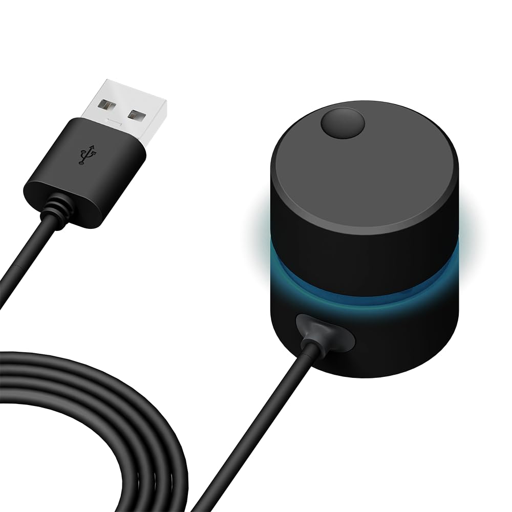 Dke Usb Pc Volume Control Knob Computer External Volume Remote Button Speaker Audio Multimedia Volume Control Adjuster With One