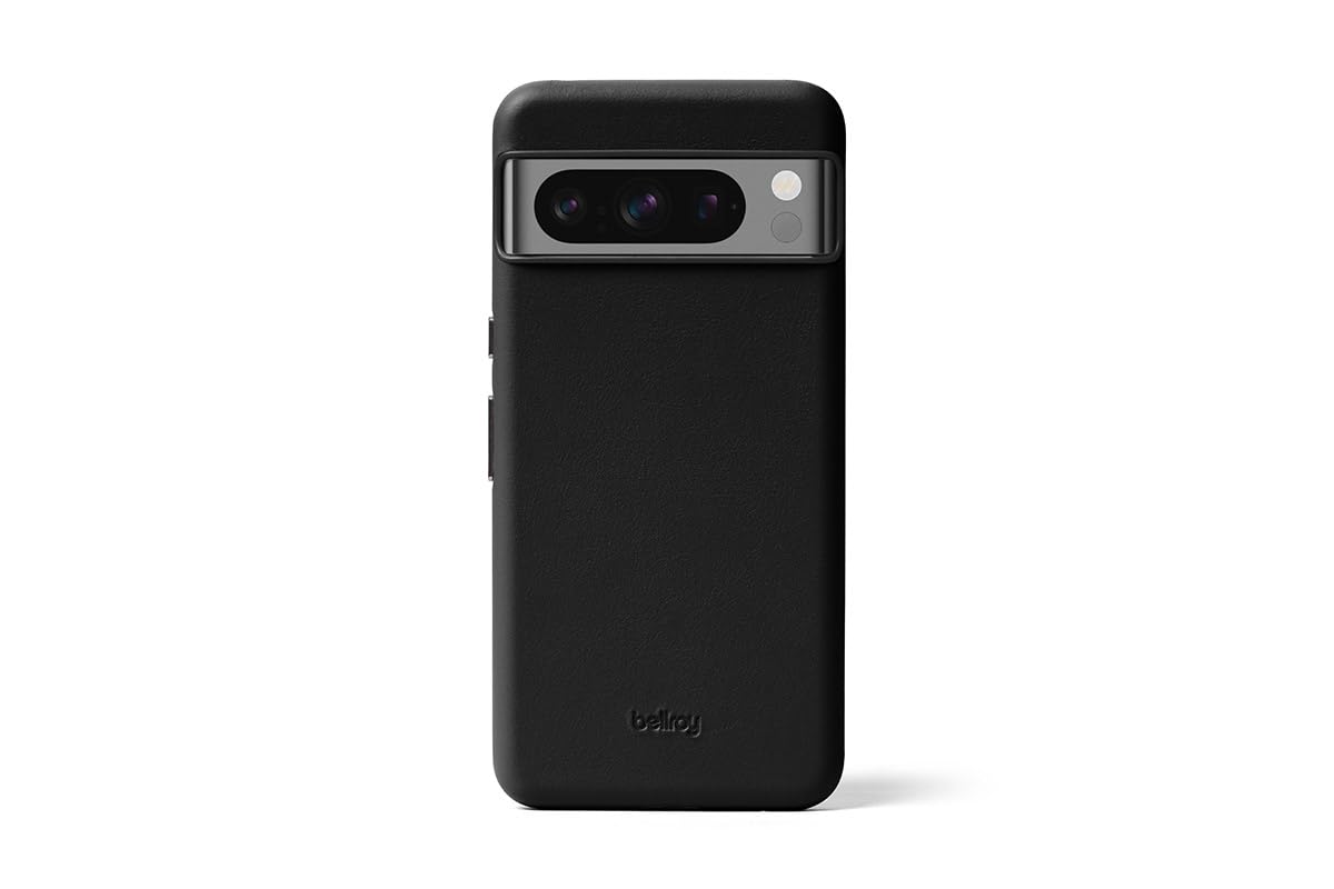 Bellroy Leather Case for Pixel 8 Pro - (Leather Google Phone Case) - Black