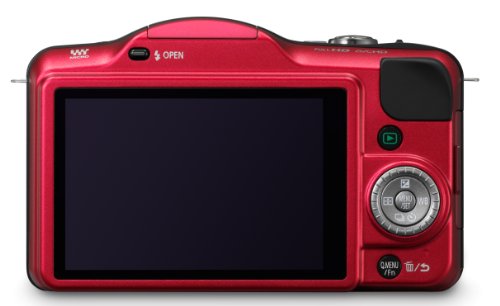 Panasonic Lumix Dmc-Gf3 12 Mp Micro 4/3 Mirrorless Digital Camera With 3-Inch Touchscreen Lcd And 14-42Mm Zoom Lens (Red)