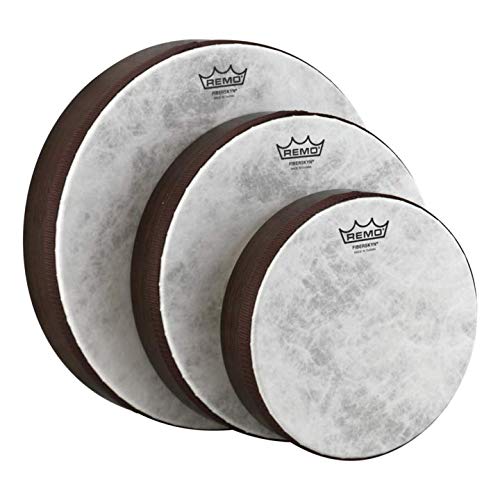 Remo Fiberskyn Frame Drums, 3Piece Pack, 8inch, 10inch, 12inch