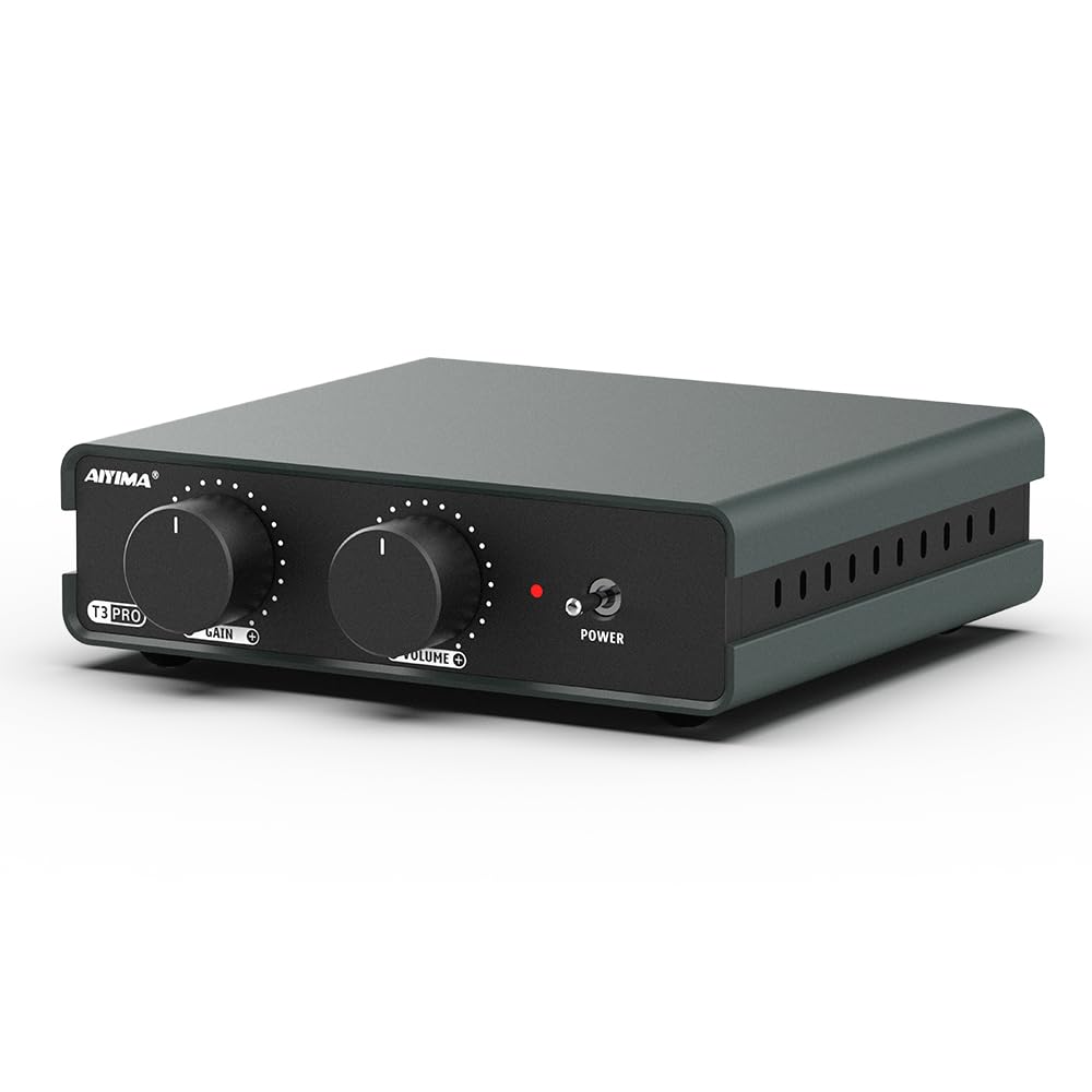 Aiyima T3 Pro Mm/Mc Phono Preamp Riaa Equalization For Turntable/Vinyl Record Player/Home Stereo Amplifier/Speaker,Professional