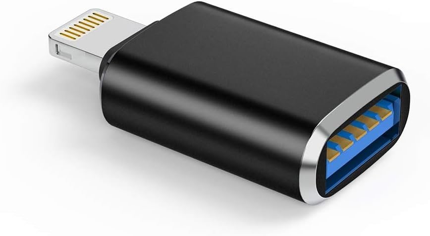 Otg Lightning Male To Usb 3.0 Female Adapter Otg Compatible Iphone 14 13 12 11 Xr X Xs 8 7 Plus Max Ipad Air Pro Mini,Support Ca